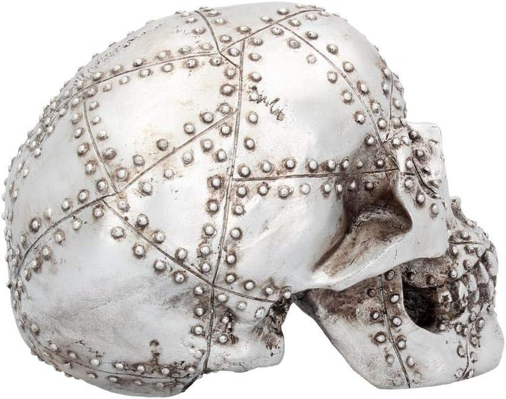 Cabeza remache 18cm plata Estatuillas y esculturas Naty Shop