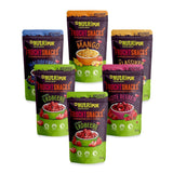 Fresas Liofilizadas 300g: Fresas Secas en Rodajas Sin Azúcar - Pura Fruta Fresas Liofilizadas Llenas de Sabor: Bayas Liofilizadas - NUTRIPUR Frutas Secas Naty Shop Productos Deshidratados 25 G (Pack de 6) Mezcla de Frutas