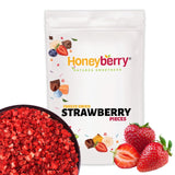 Fresas liofilizadas trozos 100g - Fresas liofilizadas Productos deshidratados Naty Shop 100G
