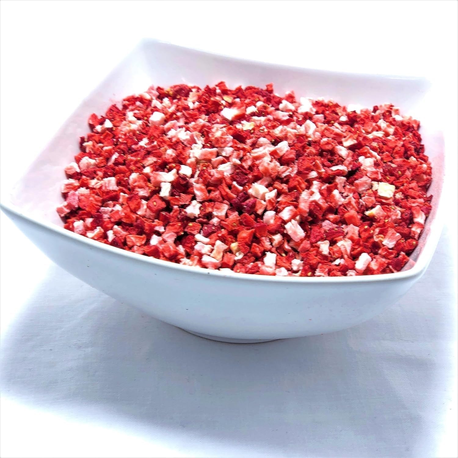 Fresas liofilizadas trozos 100g - Fresas liofilizadas Productos deshidratados Naty Shop