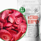 Fresas liofilizadas | Frutas liofilizadas Liofilizadas | Frutos secos sin azúcar Frutos secos | Fresas secas Liofilizadas | Frutas liofilizadas (90g) Productos deshidratados Naty Shop 50G