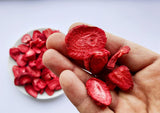Fresas liofilizadas | Frutas liofilizadas Liofilizadas | Frutos secos sin azúcar Frutos secos | Fresas secas Liofilizadas | Frutas liofilizadas (90g) Productos deshidratados Naty Shop