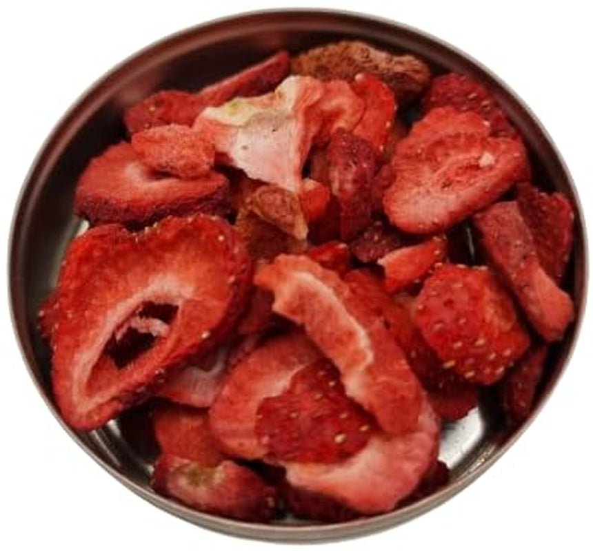 Fresas Liofilizadas en Caja para Viaje, Alimento para los Nervios, Regalo de Relajación, Productos Secos de Fresas Naty Shop