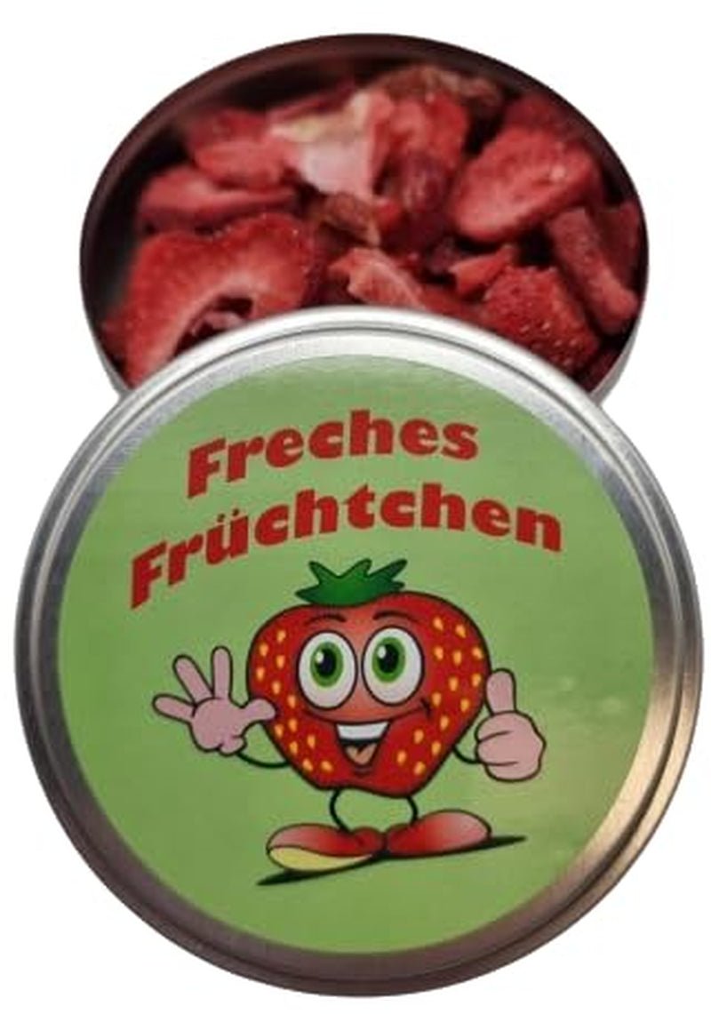 Fresas liofilizadas en una caja para viajes, alimento para los nervios, regalo de relajación, productos secos de fresas Naty Shop Título predeterminado