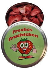 Fresas liofilizadas en una caja para viajes, alimento para los nervios, regalo de relajación, productos secos de fresas Naty Shop Título predeterminado