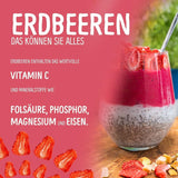 Fresas liofilizadas ecológicas: 70g de fresas secas para smoothie bowls, muesli, toppings de gachas - frutos rojos liofilizados sin azúcares añadidos - fresas liofilizadas - frutas NutriPur Productos deshidratados Naty Shop