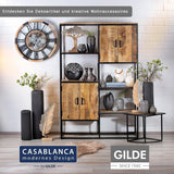 Escultura Casablanca - Figura decorativa pareja - Poliresina - Color: plata antigua Alto 25 cm Estatuillas y esculturas Naty Shop