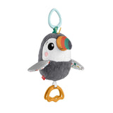FISHER-PRICE Flap & Go Toucan - Cochecito de peluche que promueve la motricidad fina y las habilidades sensoriales de los recién nacidos desde el nacimiento HNX66 Baby Toys Naty Shop Default Title