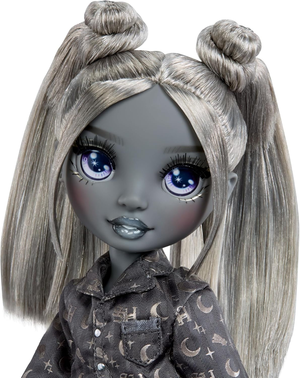Rainbow High Shadow High Girl's Night - Luna Madison - 28 cm Modepuppe in Grautönen, Graues Haar & Outfit mit Accessoires und Kamm - Für Sammler und Kinder ab 6 Jahren