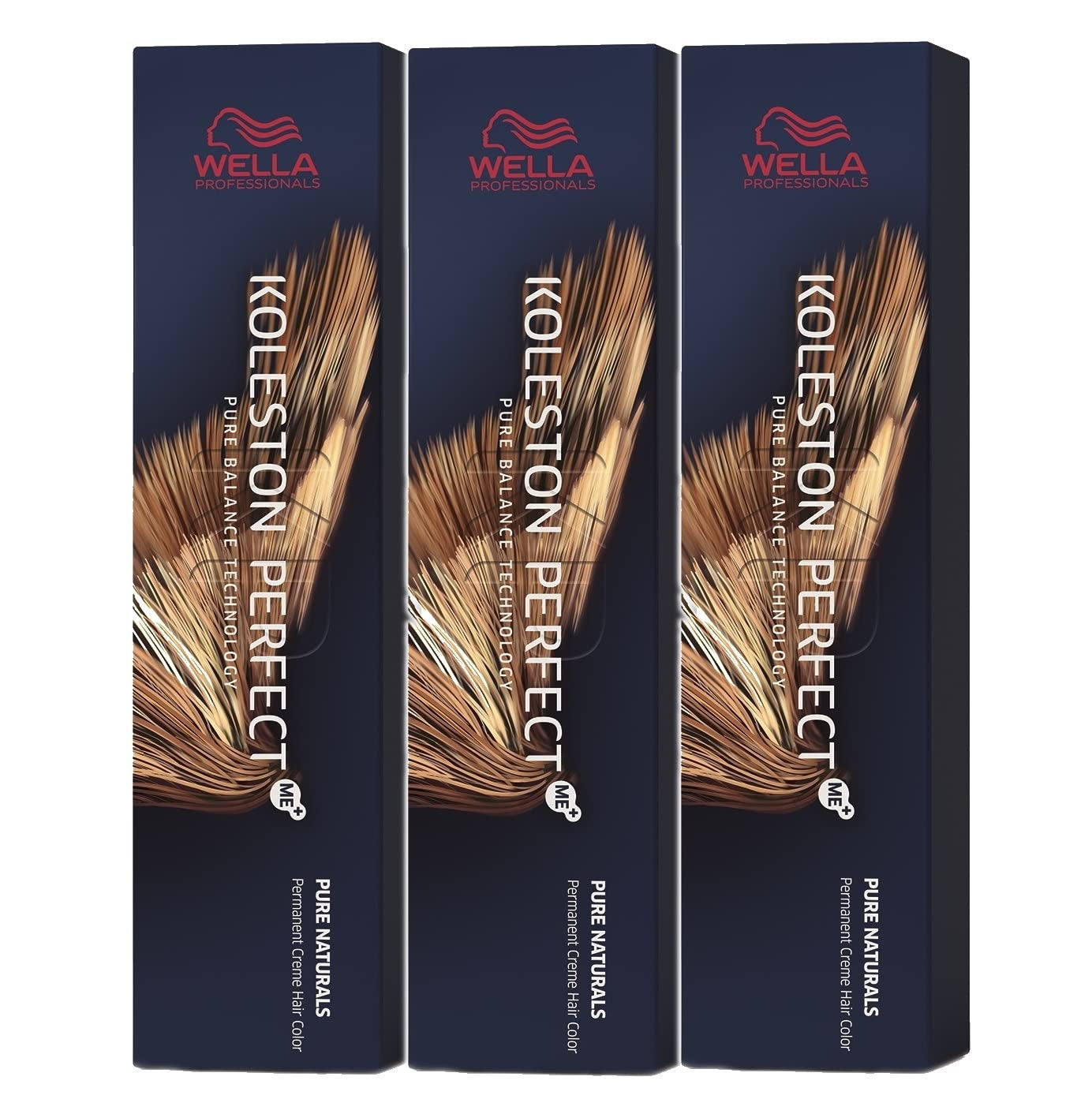 Set de 3 Wella Koleston Perfect ME+ 7/03 Rubio Medio Dorado Natural 60ml Naty Shop Tinte para el cabello Título predeterminado