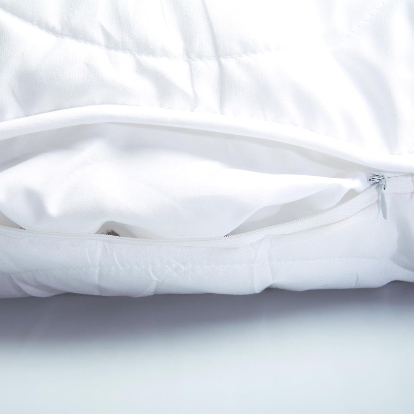 Almohada para dormir de lado 40 X 145 Cm almohada de lactancia con cierre de cremallera 1500G Climatizador Almohadas estándar Oeko-Tex Naty Shop