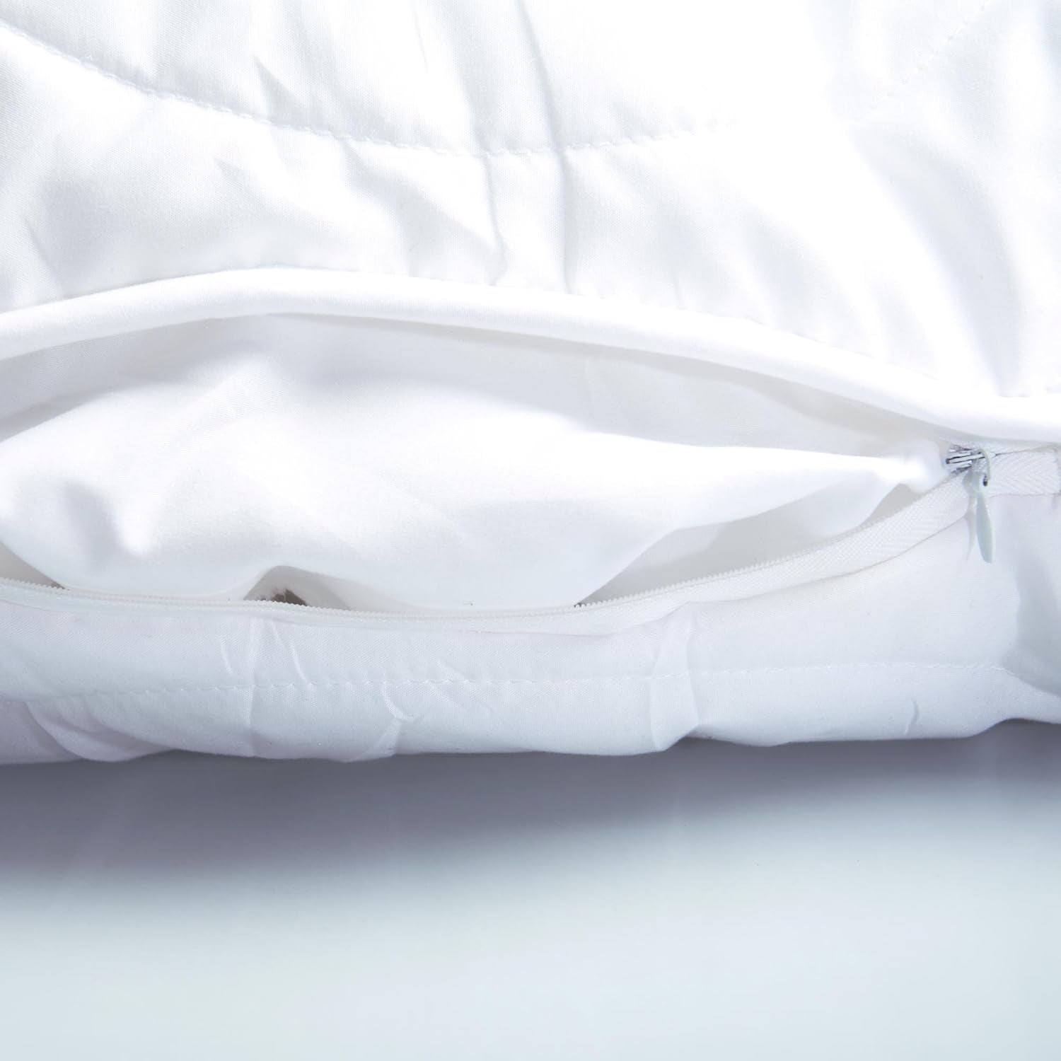 Almohada para dormir de lado 40 X 145 Cm almohada de lactancia con cierre de cremallera 1500G Climatizador Almohadas estándar Oeko-Tex Naty Shop