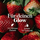 Twinings GLOW té verde de aloe vera y ortiga con biotina, mezcla de té de hierbas para el cuidado natural de la piel y el cabello, paquete de 12 (10 bolsitas cada uno)