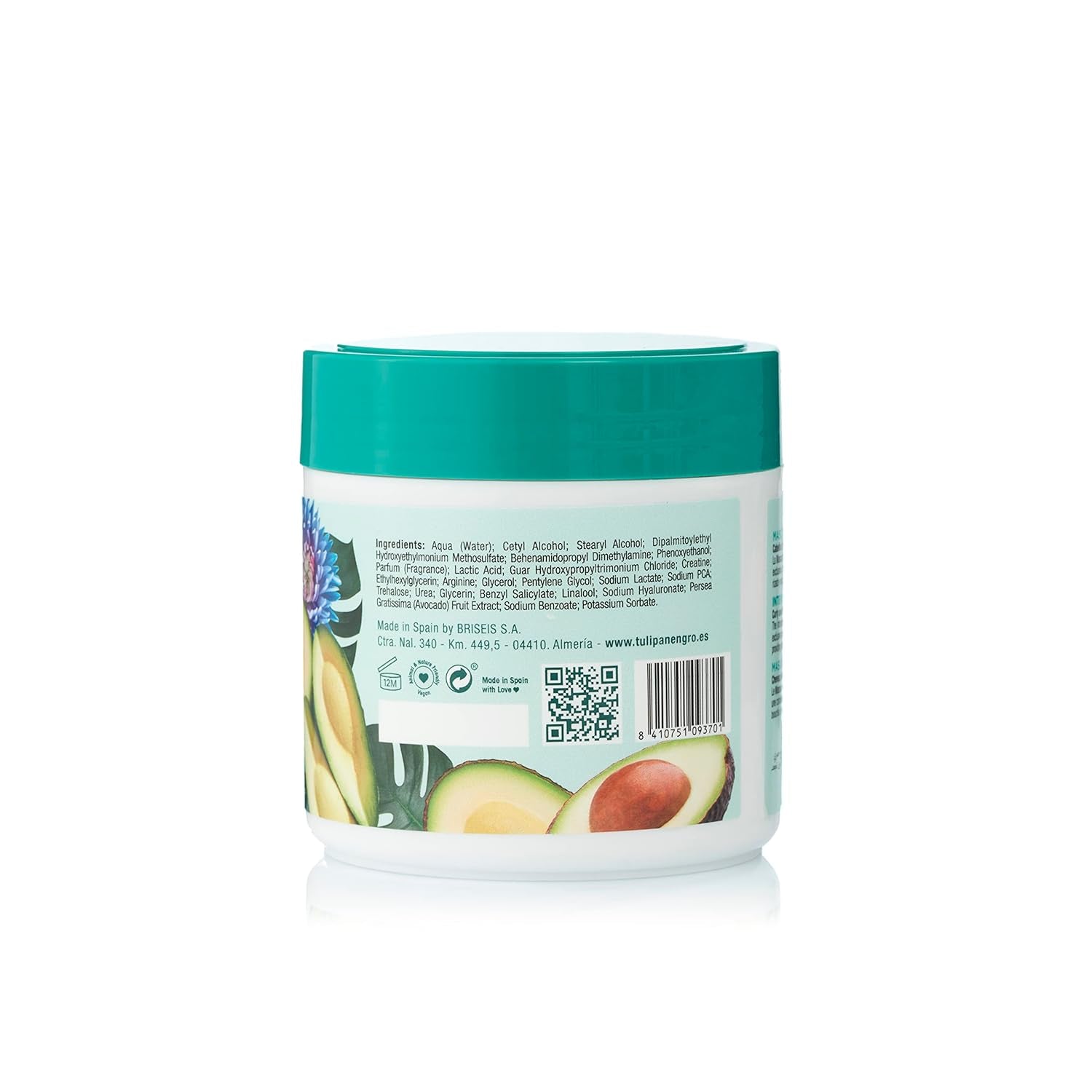 Mascarilla Tulipán Negro Intensiva Hidratante 400 ml Naty Shop mascarilla capilar