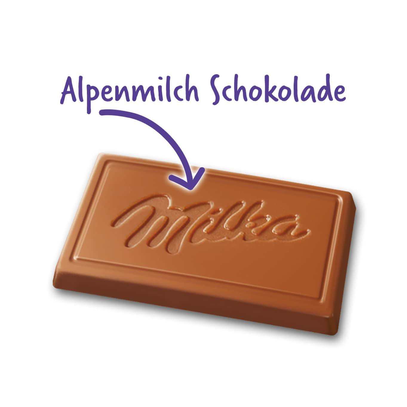 Milka Naps Smiling Bunny - Chocolate de Pascua con leche alpina en una encantadora caja de regalo - 115 g