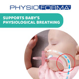 PHYSIOFORMA MINI SUSPENSIÓN SUAVE PURGE, LUMINOSA, 2-6M, 100% SILICONA, 2 PZ.