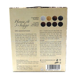 Henna & 3×Indigo - Castaño oscuro - Color natural - Polvo - 200g Tinte para el cabello Naty Shop