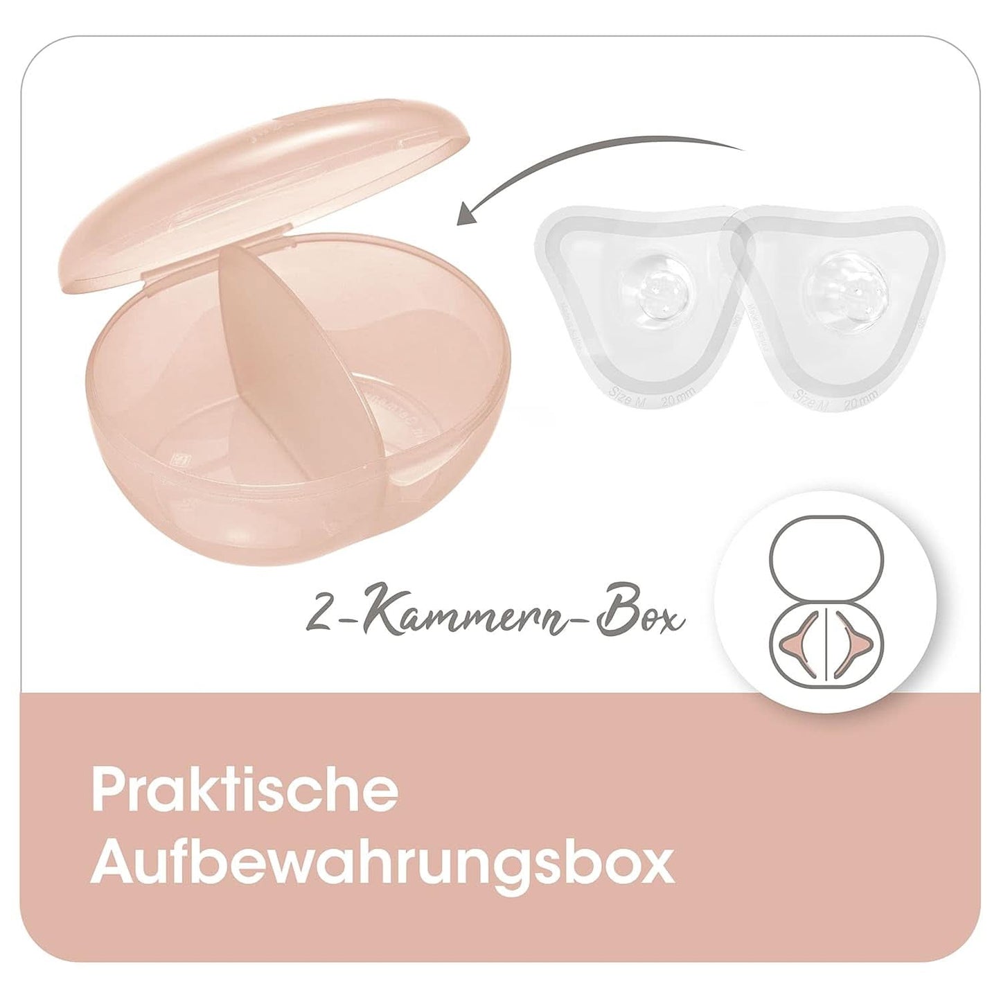 Nip® Protectores para pezones First Moments, 2 piezas Alimentación y Accesorios Lactancia Tienda Bebe Naty