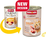 animonda Carny Adult Single Protein Pure Pollo (6 x 400g), comida húmeda para gatos adultos con una única fuente de proteínas, comida húmeda para gatos adultos, sin cereales y sin azúcar