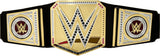 Mattel Mattel Cinturón de campeonato de la WWE, disfraz y juego de rol del campeonato universal de la WWE indiscutible, aprox. Cinturón de piel sintética de 100 cm de largo con ajuste único, HYJ35 Figuras de acción Tienda Naty Título predeterminado