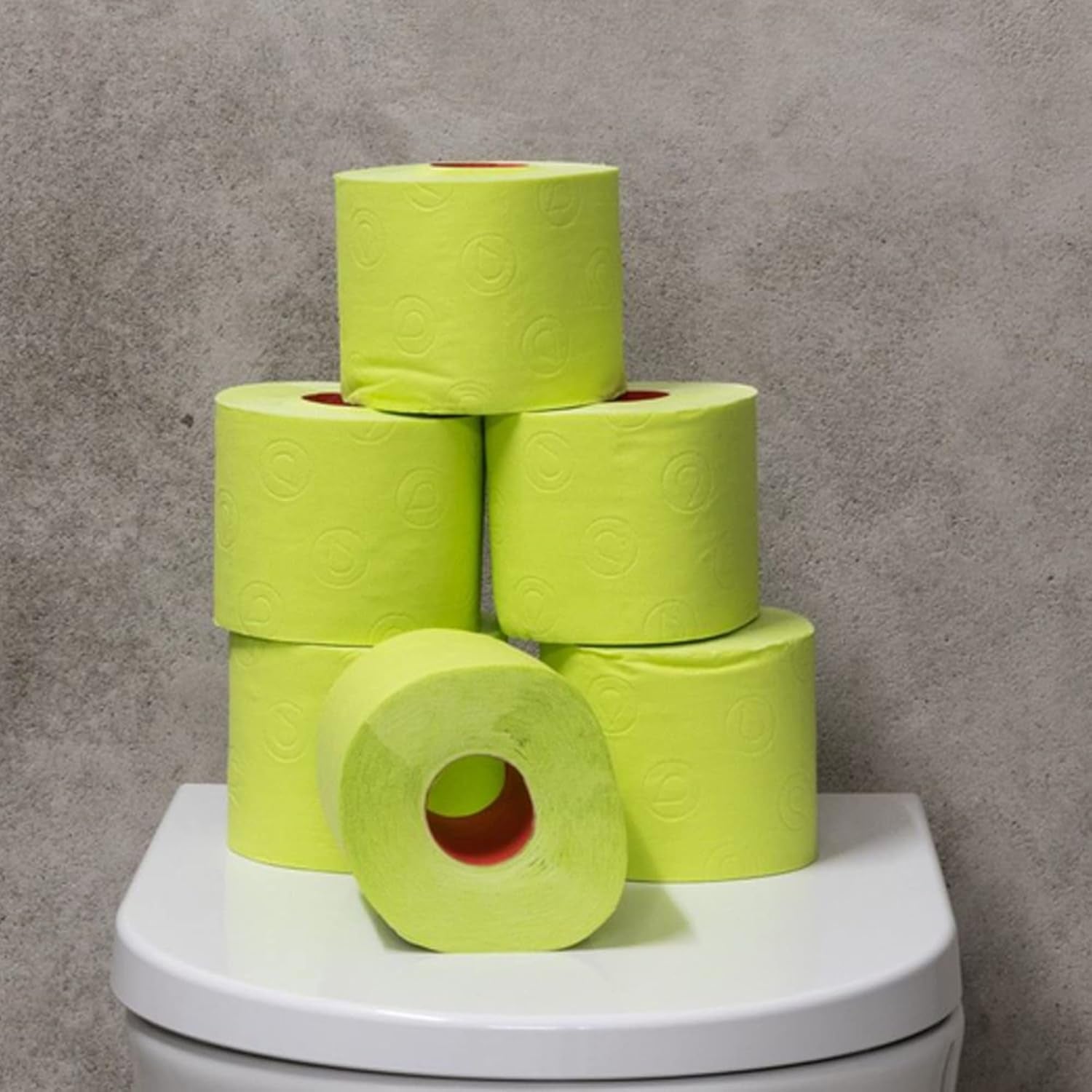 Papel higiénico Renova, verde, 4 rollos