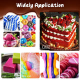 Color alimentario en gel – Color alimentario en gel altamente concentrado para pasteles, hornear, huevos de Pascua, bebidas – Color alimentario sin azúcar para fondant, glaseado, limo, decoración de pasteles (terciopelo rojo, 150 g)