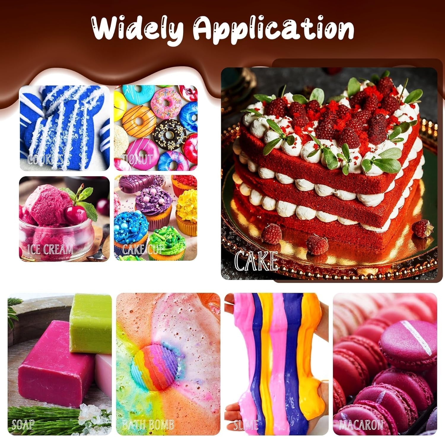 Color alimentario en gel – Color alimentario en gel altamente concentrado para pasteles, hornear, huevos de Pascua, bebidas – Color alimentario sin azúcar para fondant, glaseado, limo, decoración de pasteles (terciopelo rojo, 150 g)