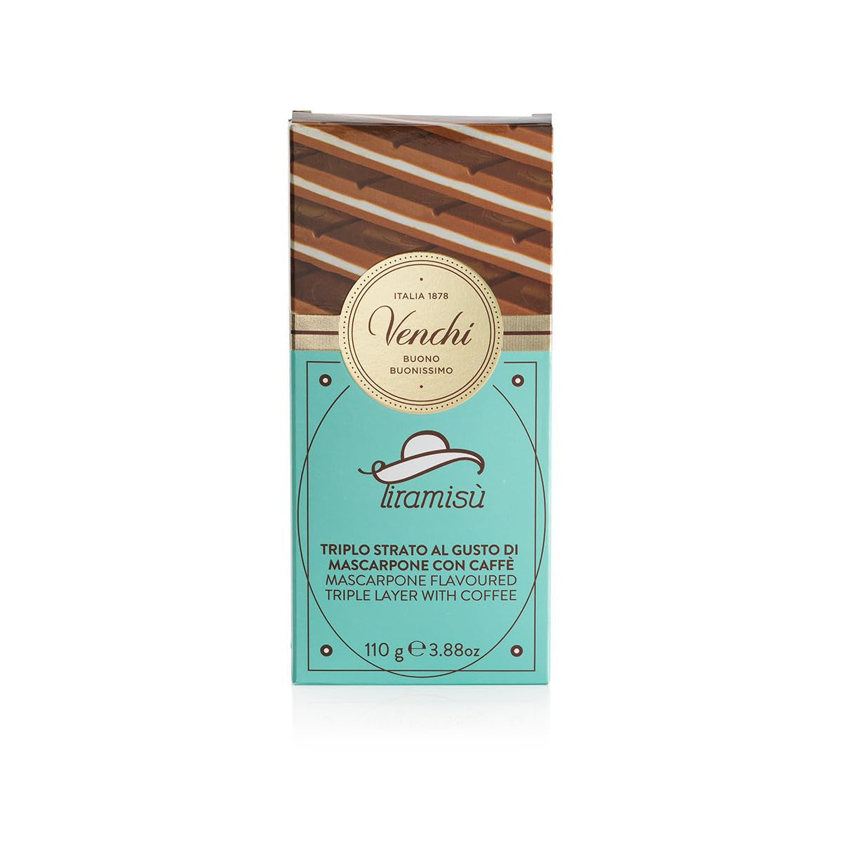 Venchi - Tiramisú con chocolate 110g - sin gluten