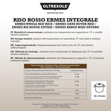 Arroz Italiano Integral, Arroz Sin Refinar Rico en Fibra, Ideal para Ensaladas de Arroz Creativas y Platos Saludables, Envasado al Vacío, 4 Paquetes x 500g