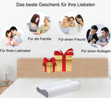 Ecosafeter Almohada Viscoelástica Almohada Cervical Ergonómica para Diferentes Posiciones de Dormir con Funda Extraíble Almohadas Ortopédicas Cervicales Naty Shop