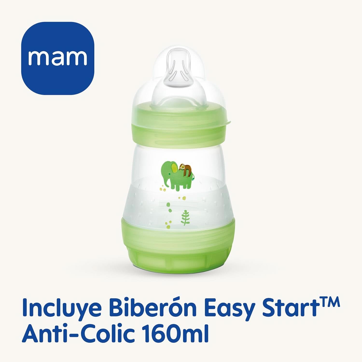 MAM Sacaleches manual E102 - Sacaleches para leche materna, cómodo y eficaz Accesorios Alimentación y Lactancia Tienda Bebe Naty
