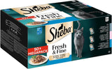 Sheba CATCARE Bolsa Wet Fresh & FINE (Pescado) Trozos en salsa Adulto 50g Multipack Estándar