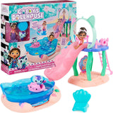Casa de muñecas de Gabby, juego de fiesta en la piscina purificante con figuras de Gabby y suricata y habitación de lujo, Cakey Baking, Cakey Kitchen