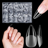 Uñas Artificiales Cortas 500 Piezas Puntas De Uñas De Gel Suave De Cobertura Completa Para Uñas De Gel 12 Tamaños Puntas De Uñas Prepulidas Para Uñas De Gel Uñas Artificiales Cortas Extensiones De Uñas De Ataúd Con Caja