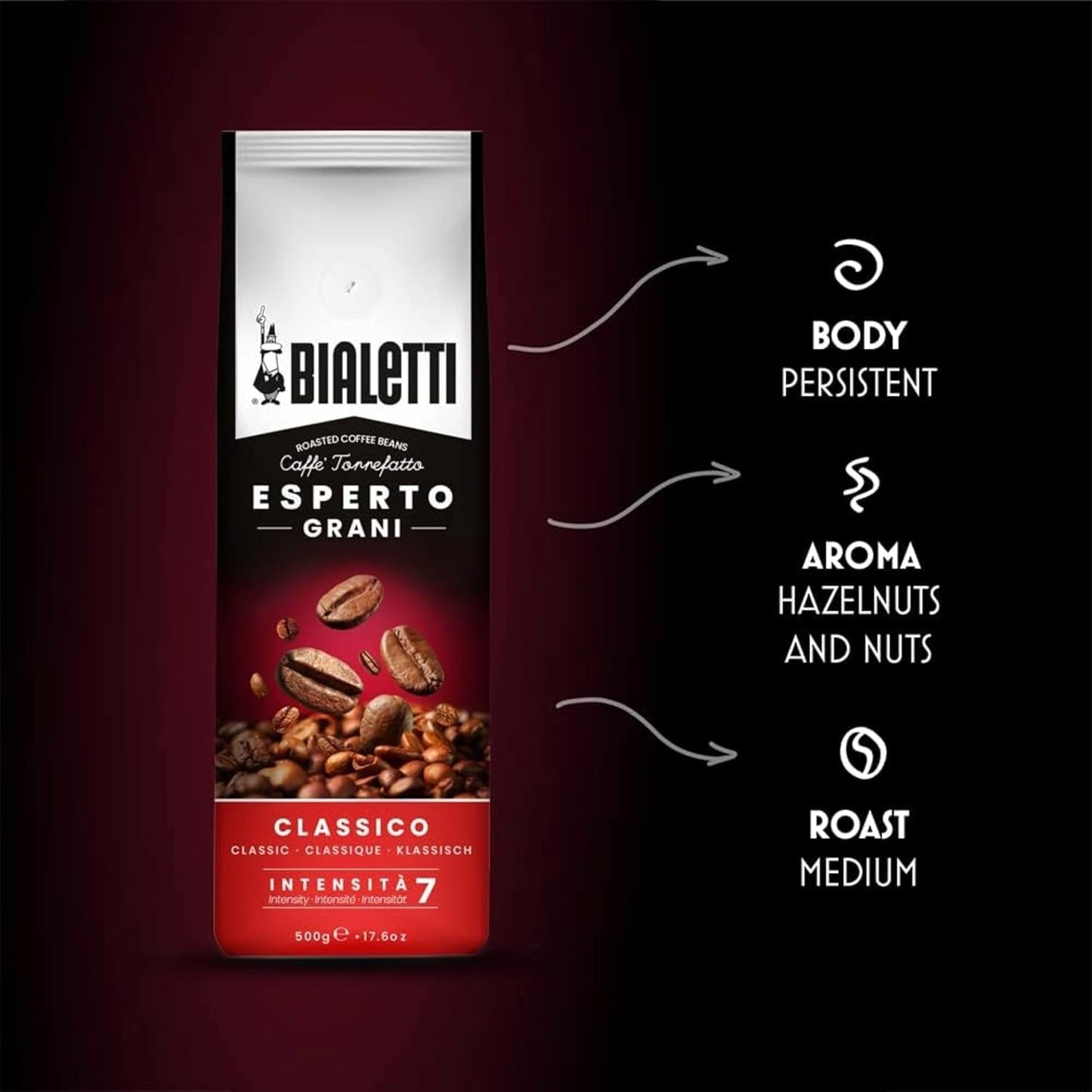 Granos expertos, Classico-Kaffeebohnen, 1 KG