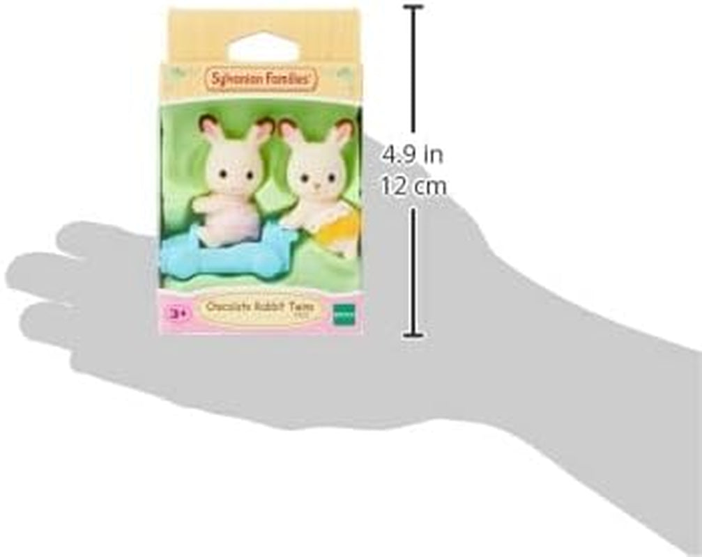 Sylvanian Families L5420 Conejos Gemelos de Chocolate - Naty Tienda Muñecas Figuras Casas de Muñecas