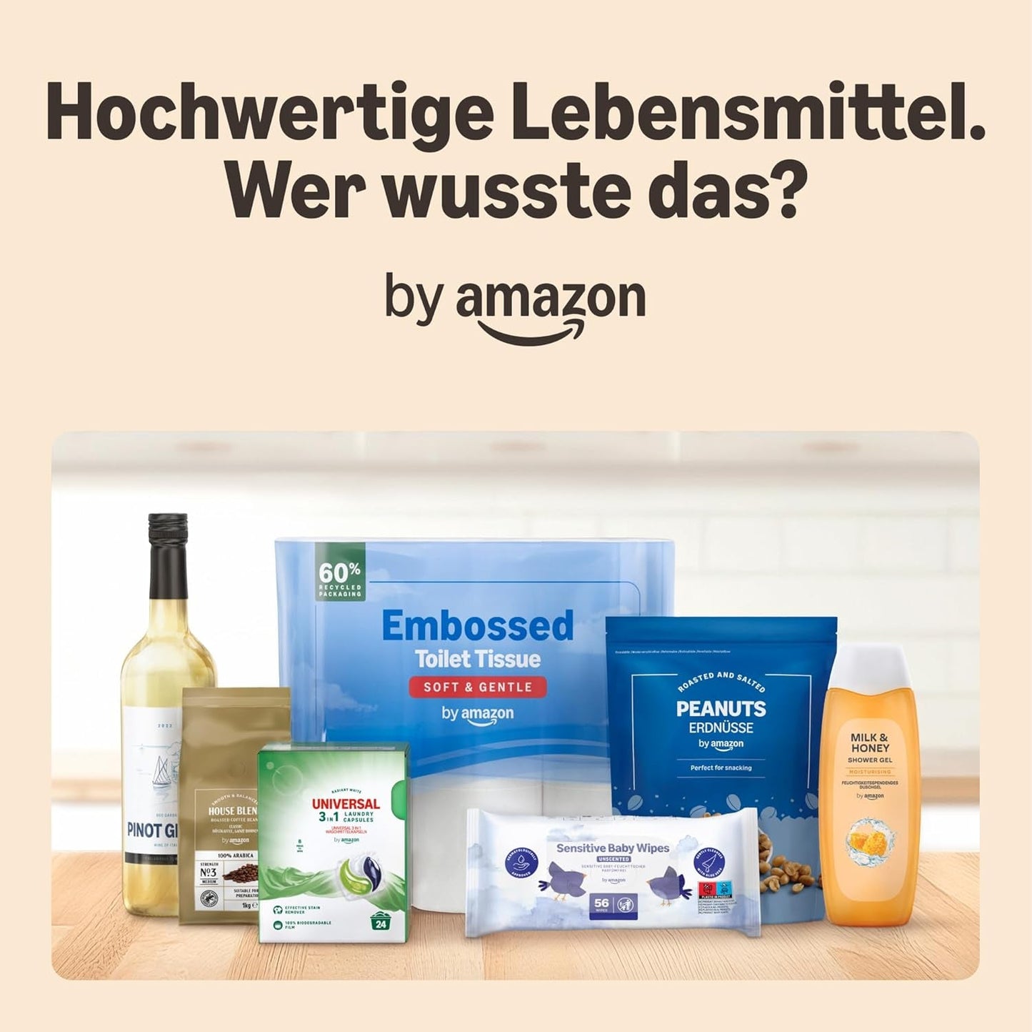 de Amazon Kaffeebohnen, Mittlere Röstung, 100% Arábica, Amaretto, 2kg (2 paquetes con 1kg)