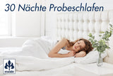Almohada Irisette Noblesse - Made in Germany - Almohada con funda extraíble de puro algodón, 80 X 80 cm, certificado Oeko-Tex Almohadas estándar Naty Shop