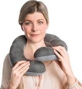 Cojín Deluxe Wrap-N-Rest, gris oscuro/gris claro