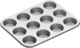 Bandeja para hornear muffins Kitchen Craft, cubierta antiadherente, capacidad para 12 muffins, 35 cm x 27 cm Naty Shop
