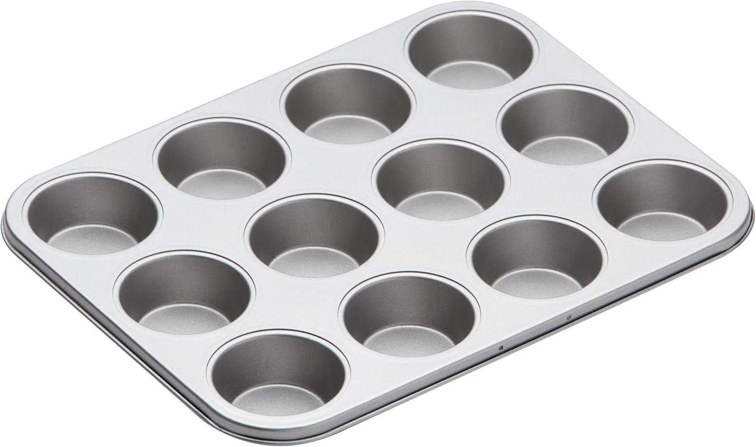 Bandeja para hornear muffins Kitchen Craft, cubierta antiadherente, capacidad para 12 muffins, 35 cm x 27 cm Naty Shop