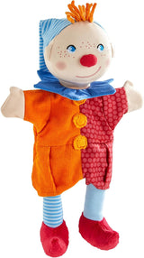 Marioneta de mano HABA Kasper – A partir de 18 meses, Lavable a 30°C, Ideal para juegos de títeres y de rol, teatro de marionetas – 2011866001