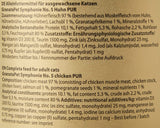 GranataPet Symphony No. 5 Pure Pollo, comida para gatos sin cereales ni azúcar, filetes en gelatina natural, comida húmeda delicada para gatos, 6 x 200 g
