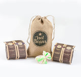 Kaffee Geschenk für Kaffeeliebhaber - Kaffeesack Yute - Vier Sorten exotischer Kaffee im Jutesack - Weihnachten Geschenkidee - Geschenk für Kaffeetrinker - Ganze Bohne