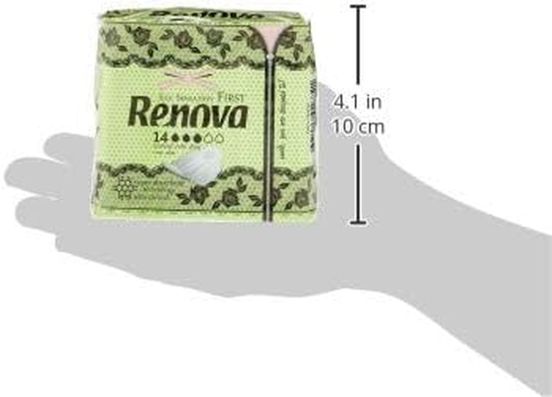 Renuevan las primeras compresas normales con alas | 14 tabletas | Ultrafino y superabsorbente.