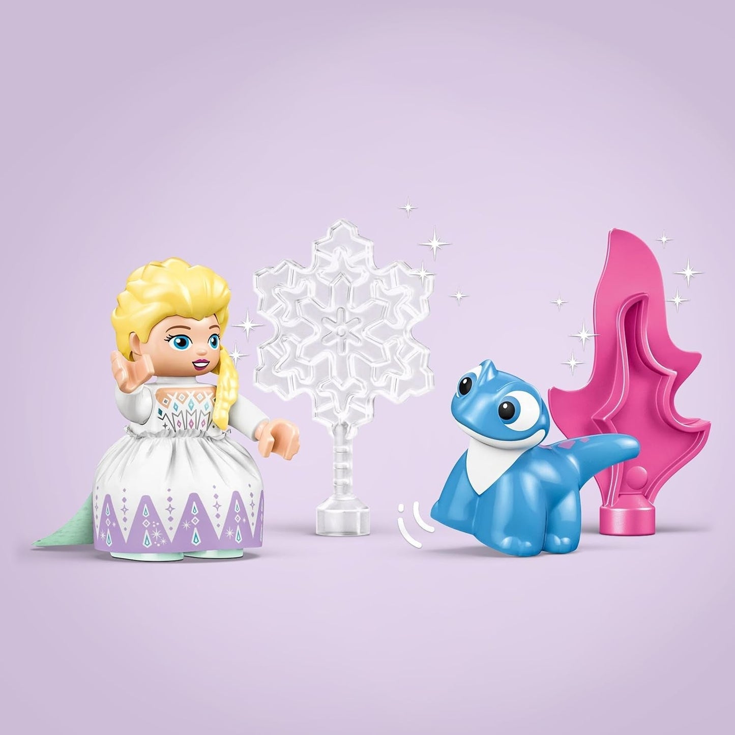 LEGO DUPLO | Disney ELSA y Bruni en el Bosque Encantado, Reina de Hielo 4 Figuras Juguete para Niños de 2 Años, Regalo Preescolar para Niñas y Niños Mayores de 2 Años, Basado en Frozen 2 Juegos de Construcción 10418 Beuche den LEGO-Store