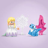LEGO DUPLO | Disney ELSA y Bruni en el Bosque Encantado, Reina de Hielo 4 Figuras Juguete para Niños de 2 Años, Regalo Preescolar para Niñas y Niños Mayores de 2 Años, Basado en Frozen 2 Juegos de Construcción 10418 Beuche den LEGO-Store