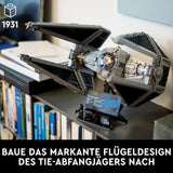 LEGO Star Wars Tie Interceptor Ultimate Collector Series Set de construcción creativo para adultos Modelo de ladrillo Starfighter Fan Gift Coleccionable Ucs Set 75382 Juegos de construcción Besuche den LEGO-Store