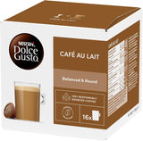 Nescafé Dolce Gusto – Dolce Gusto Café au Lait 16 CÁPSULAS 160 g (X6)