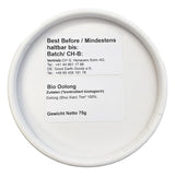 Oolong orgánico (Shui Xian), paquete de 1 (1 x 75 g)